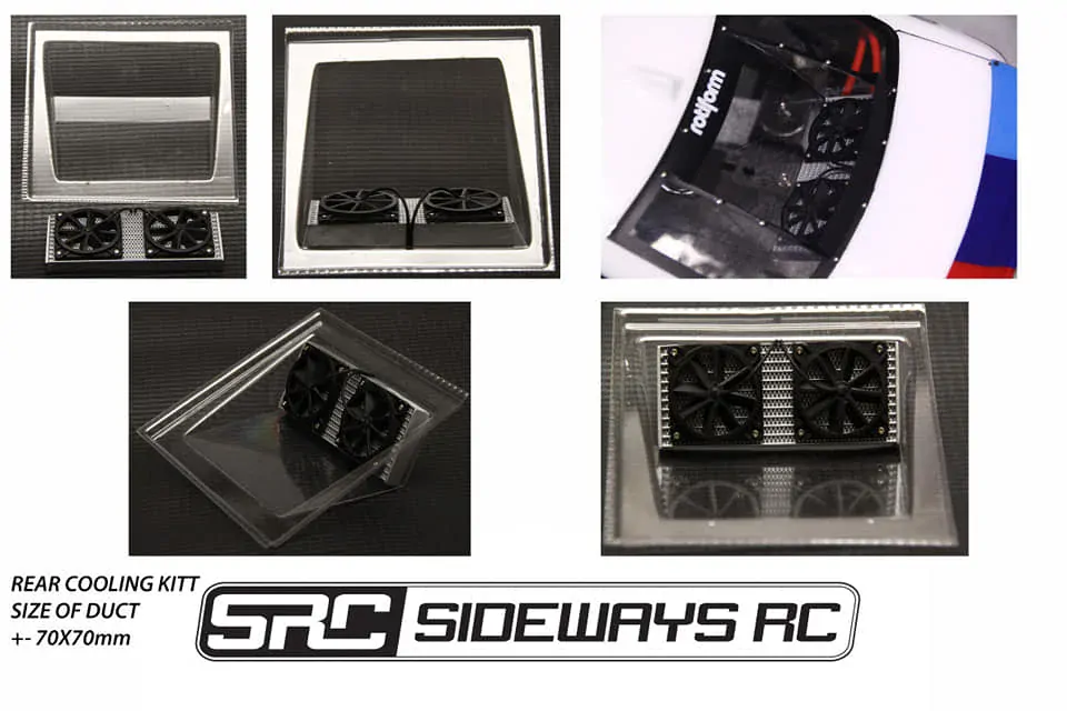 SRC set chladičů |  REAR COOLING KIT V2