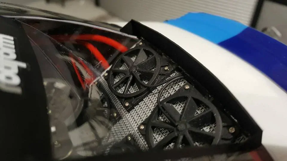 SRC set chladičů |  REAR COOLING KIT V2