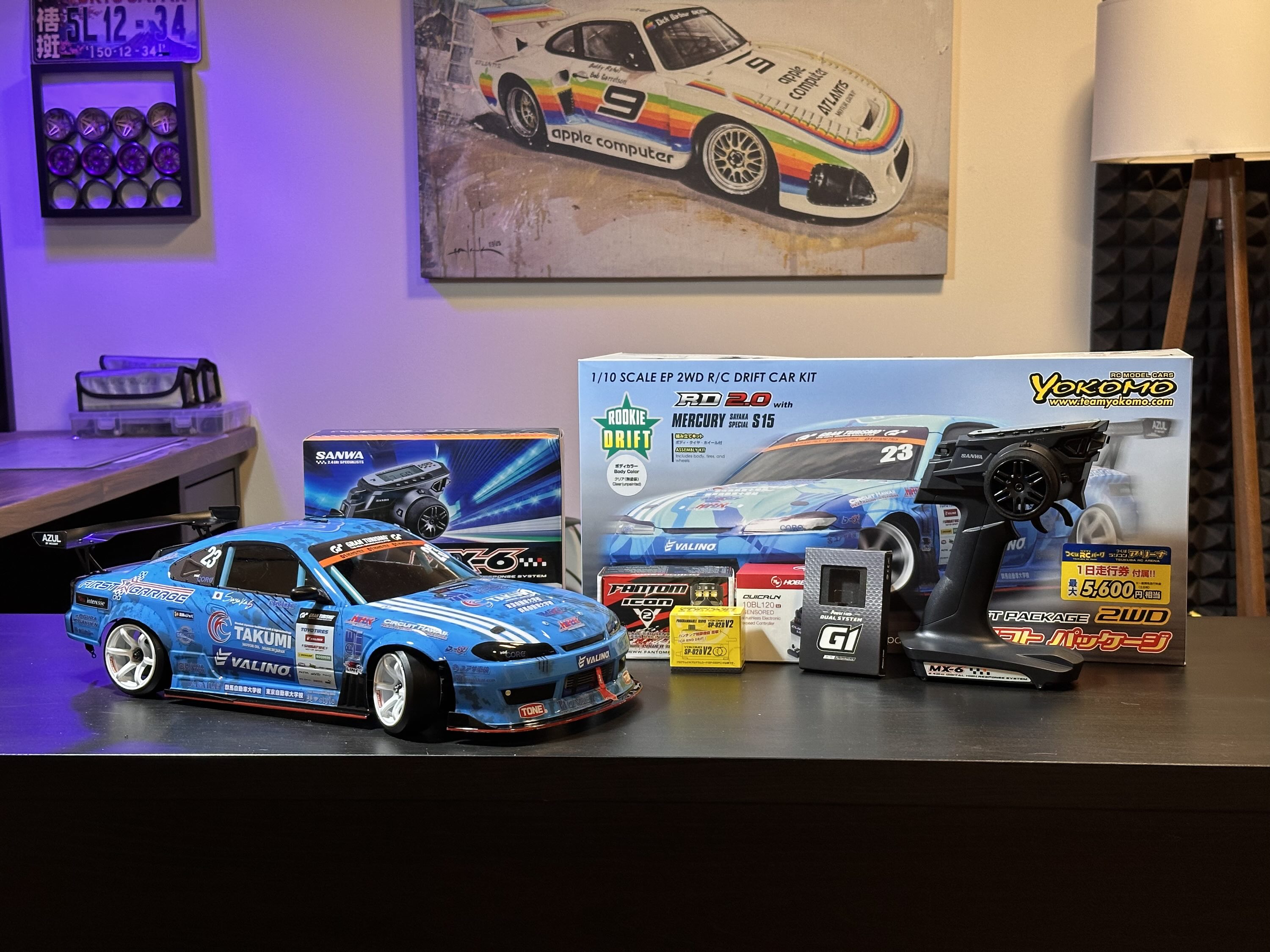 #014 RCD RD Yokomo RD 2.0 | SANWA | NISSAN S15 Sayaka Blue