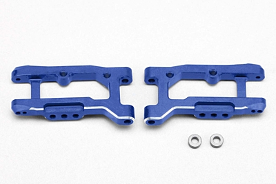 Yokomo RD2.0/SD2.0 Aluminum Rear H Arm (Weight Spec/Short, Blue)