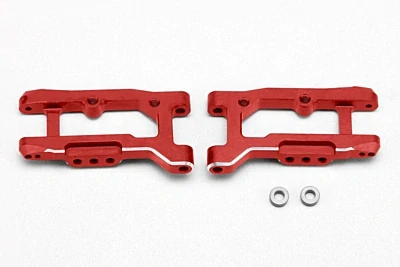 Yokomo RD2.0/SD2.0 Aluminum Rear H Arm (Weight Spec/Short, Red)