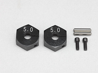 Yokomo YD-2 Aluminum 5.0mm Cramp Wheel Hub (2pcs)