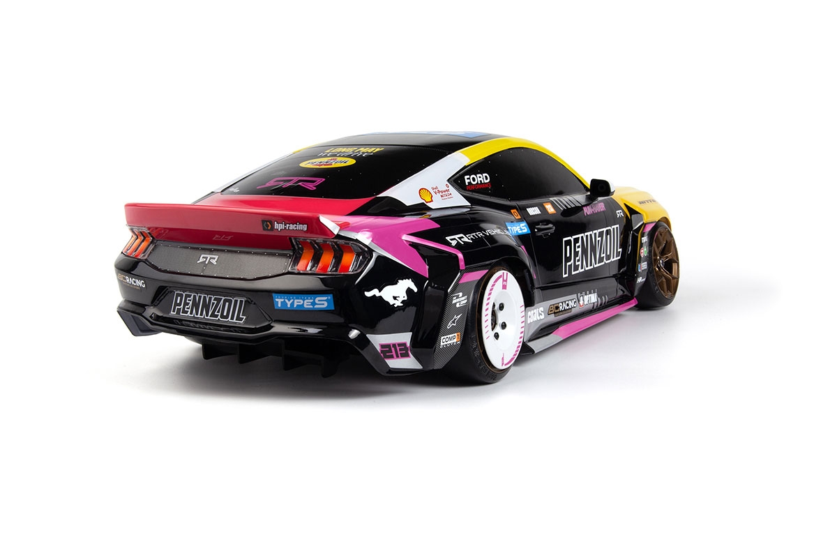 HPI Stage-D10 Flux Ford Mustang GT 1/10 RTR S650 - B.Hobson Edition brushless