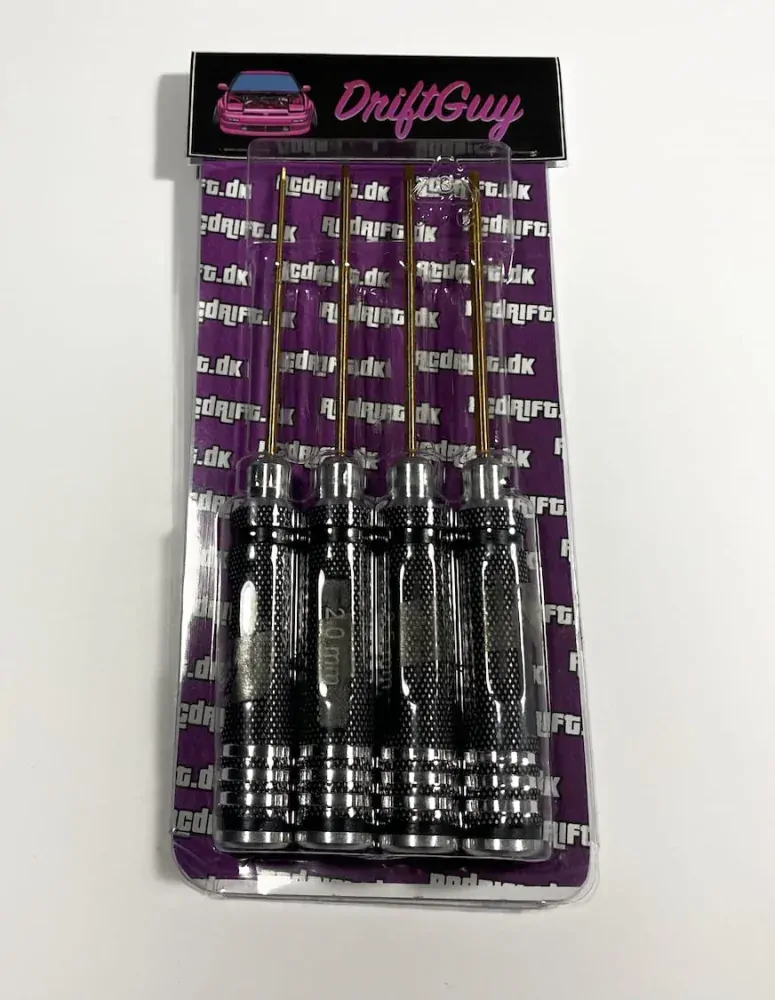 DriftGuy sada imbusových šroubováků Gold edition