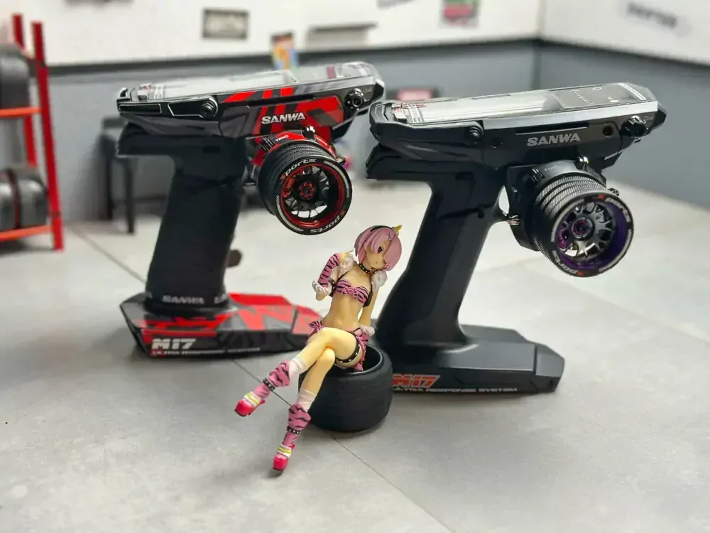 DriftGuy RACING volant pro vysílačku (fialová)