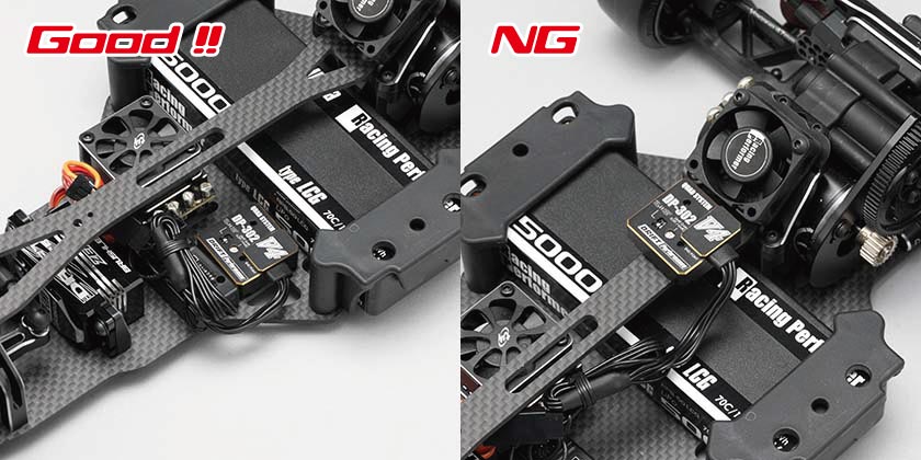 gyro Yokomo Drift Performance Steering Gyro DP-302 V4 black