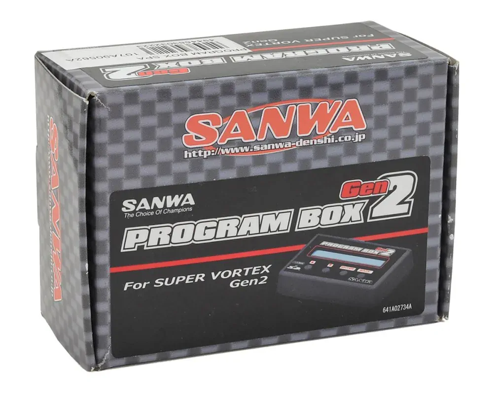 programátor Sanwa SV-D2/Super Vortex Gen2 ESC Program Box