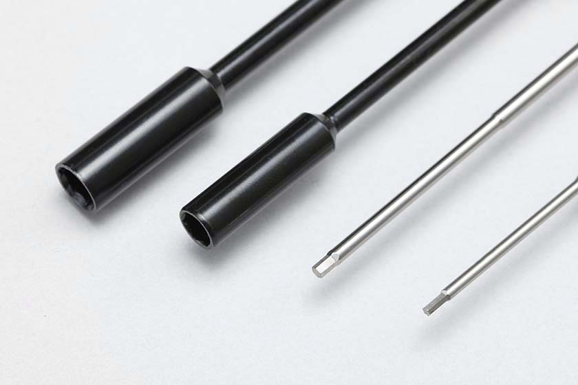 sada šroubováků Yokomo Hex Driver 1.5/2.0mm & Nut Driver 5.5/7.0mm 4-Piece Set (Black)