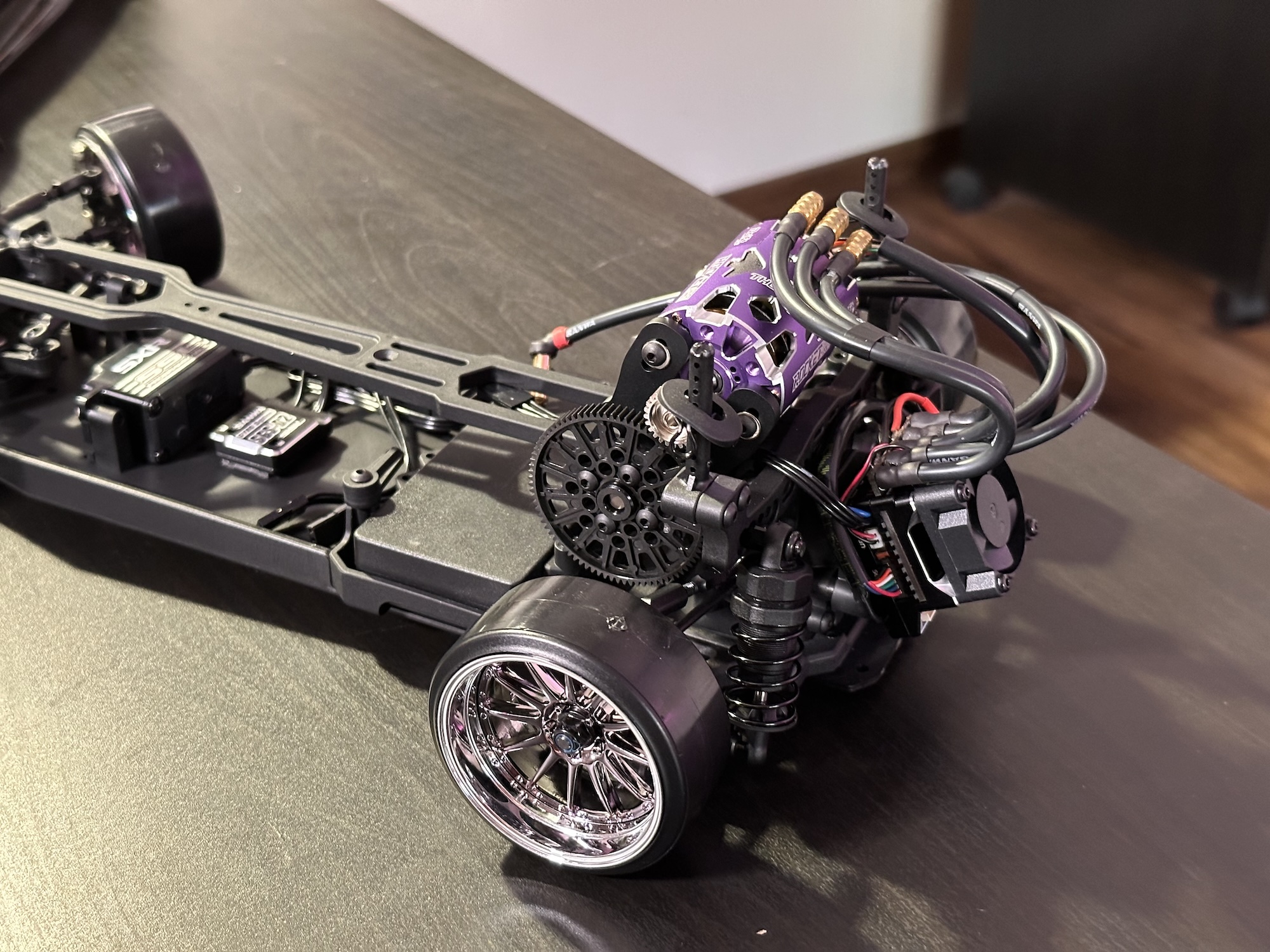 #006 RCD Custom Yokomo RD 2.0 | SANWA | Toyota Supra Total Black | rcdrift RTR