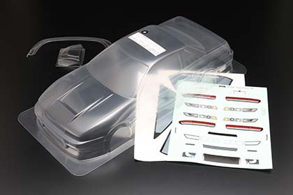 karoserie Yokomo Body Set for DRIFT X TREME PS13 SILVIA (Graphic decal less)