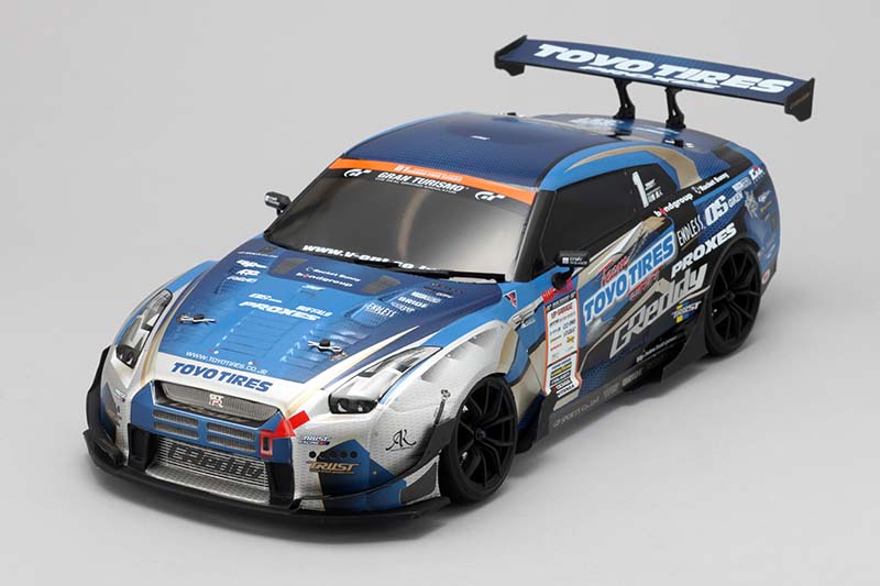 karoserie Yokomo GReddy R35 SPEC-D Body Set + paraboly R35 SPEC-D Light Unit Plastic Parts