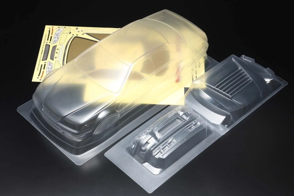 karoserie Yokomo BN Sports Toyota JZX100 MarkII Body Set (with Lights, Aero Parts and Light Decals)