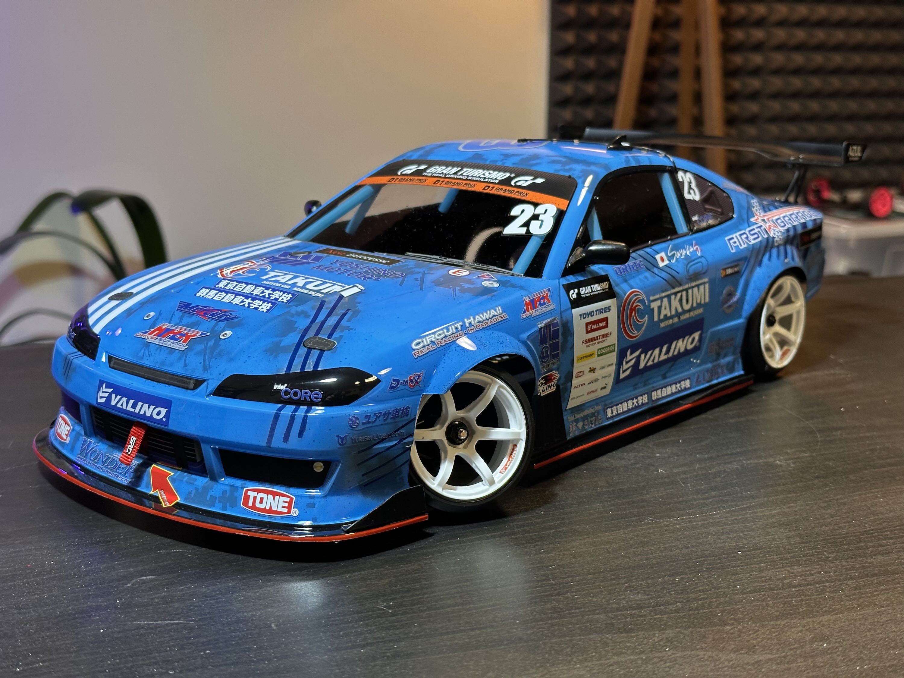 #014 RCD RD Yokomo RD 2.0 | SANWA | NISSAN S15 Sayaka Blue