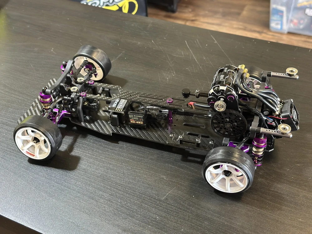 #019 RCD Yokomo RD2.0 karbon | SANWA | NISSAN S15 Sayaka Yellow