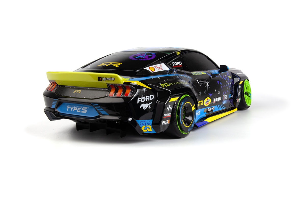 HPI Stage-D10 Flux Ford Mustang GT 1/10 RTR S650 - VGJR Edition brushless