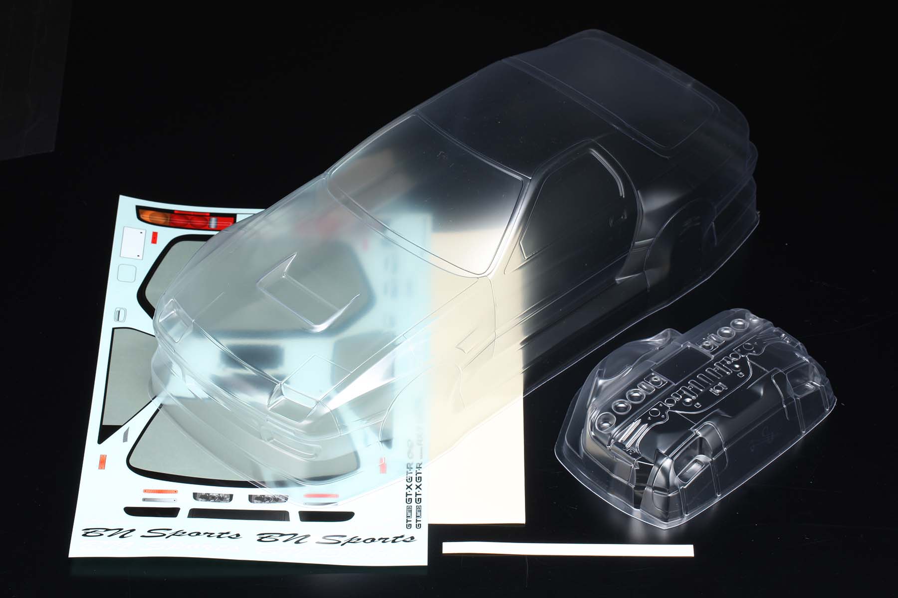 karoserie Yokomo BN Sports Mazda FC RX-7 Drift Body Set (with Light Parts and Decals)