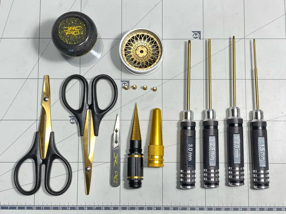 DriftGuy sada imbusových šroubováků Gold edition