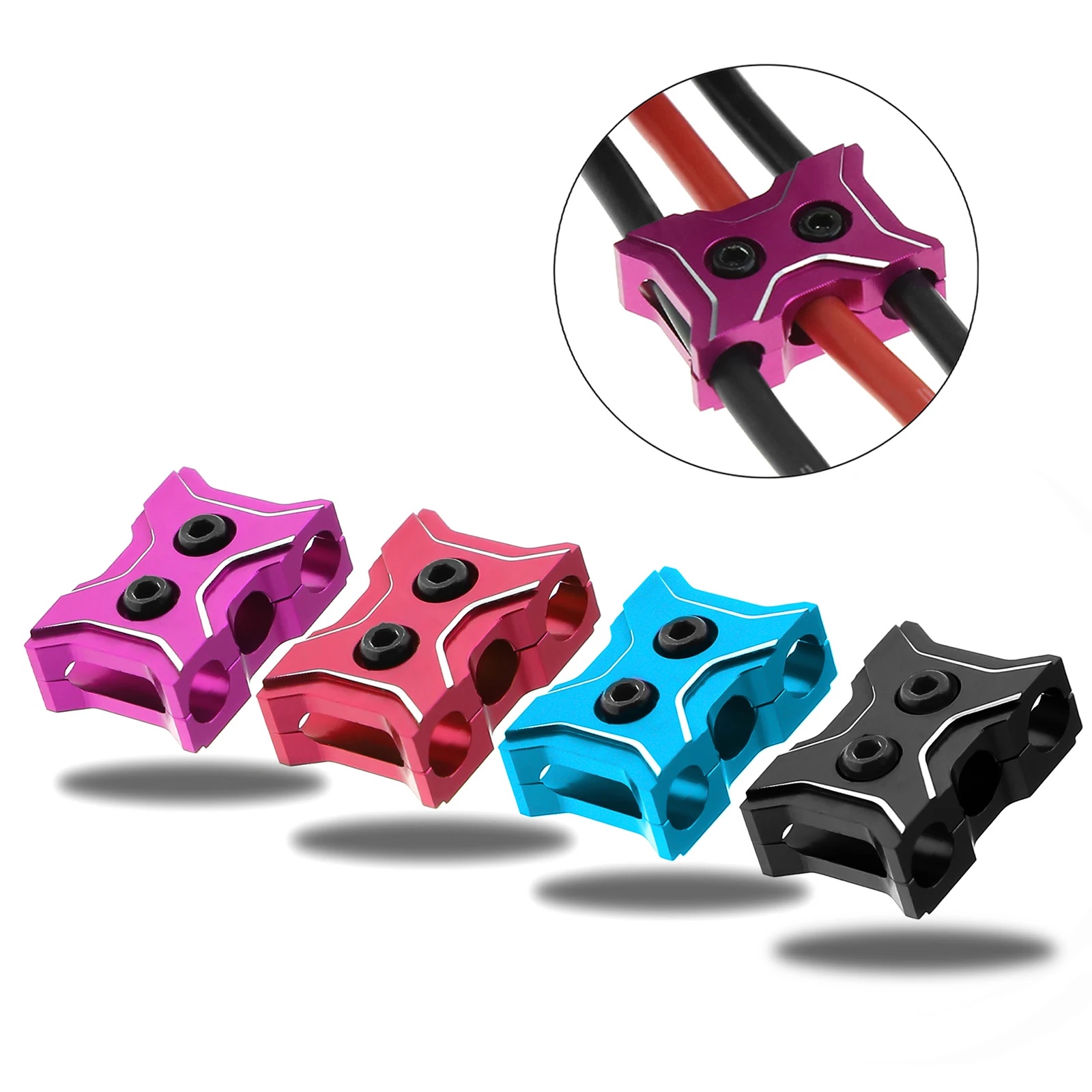 DriftGuy cable clamp (red)