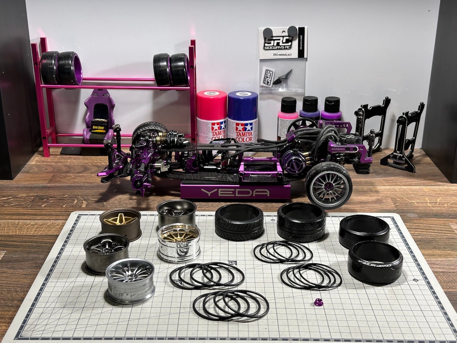 DriftGuy fixační O-kroužky na drift pneumatiky