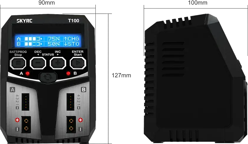 nabíječka SkyRC T100 Dual Balance Charger