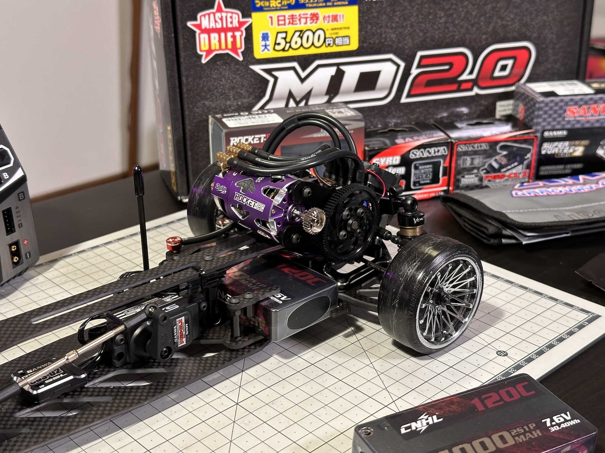 #002 RCD Custom Yokomo MD 2.0 | SANWA | rcdrift RTR
