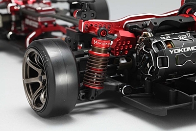 tlumiče Yokomo YD-2 SLF Aluminum Big Bore Shock Set (red)