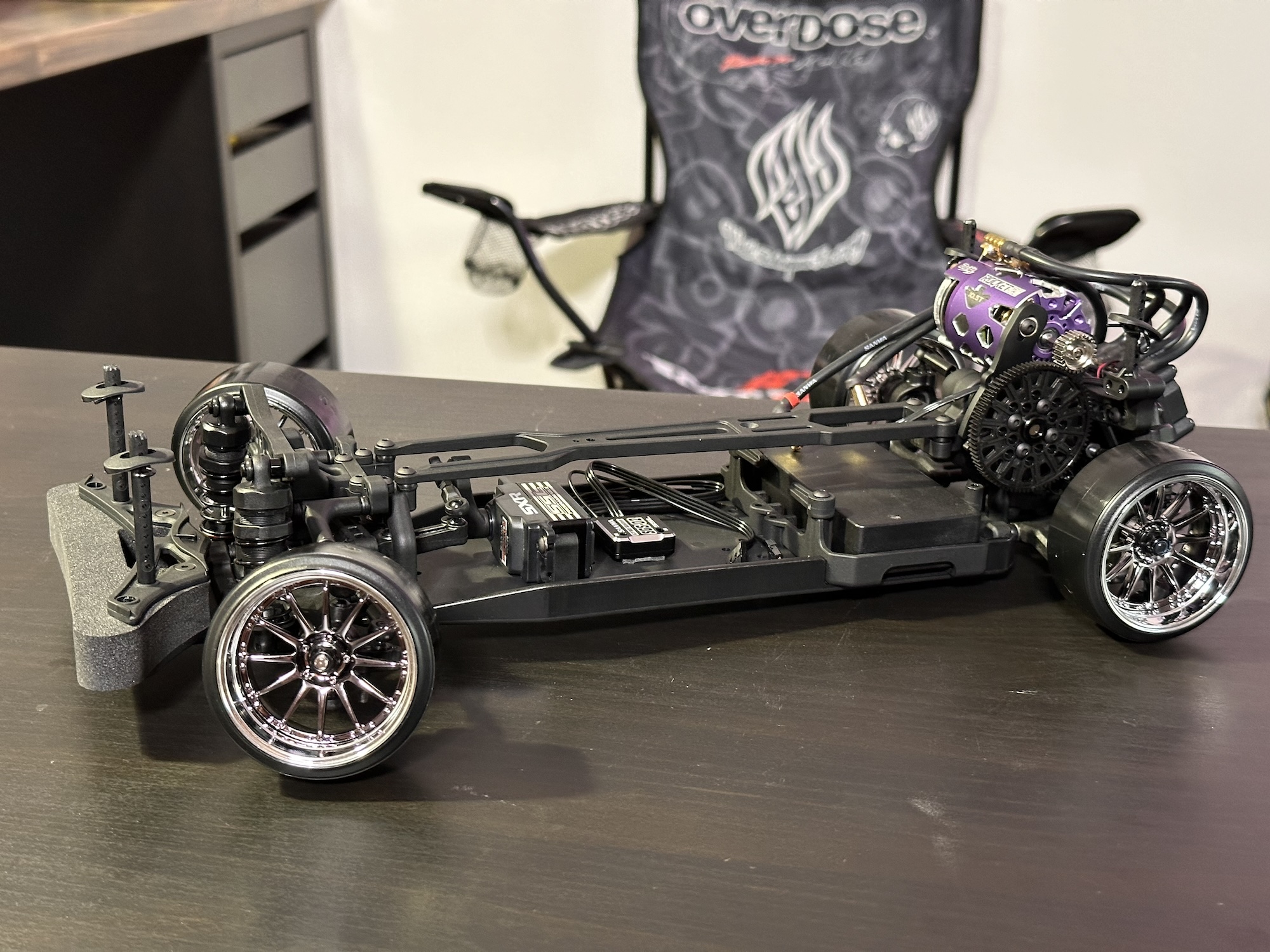 #006 RCD Custom Yokomo RD 2.0 | SANWA | Toyota Supra Total Black | rcdrift RTR