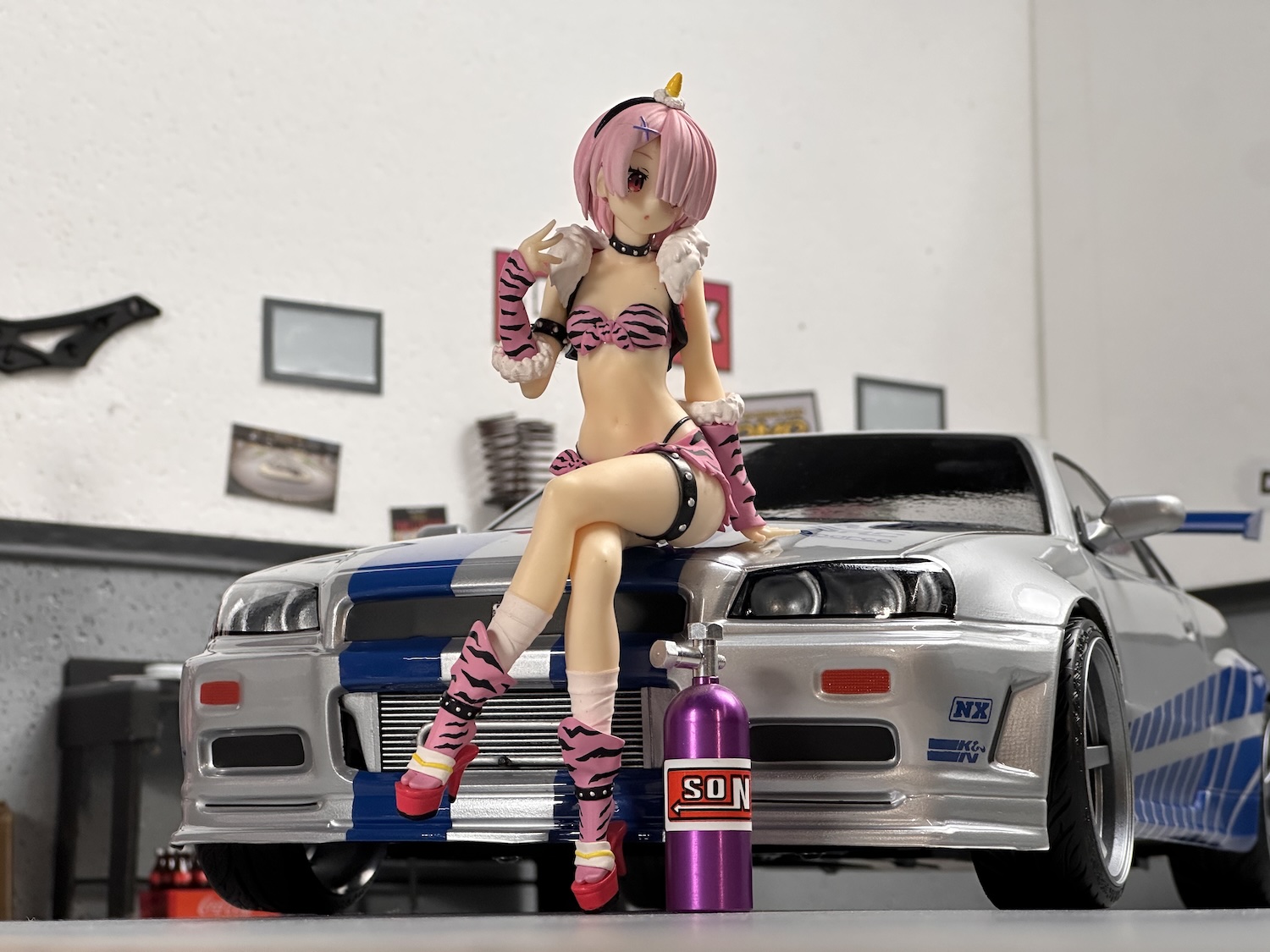 #996 karoserie Nissan Skyline R34 GTR Rychle a Zběsile 2