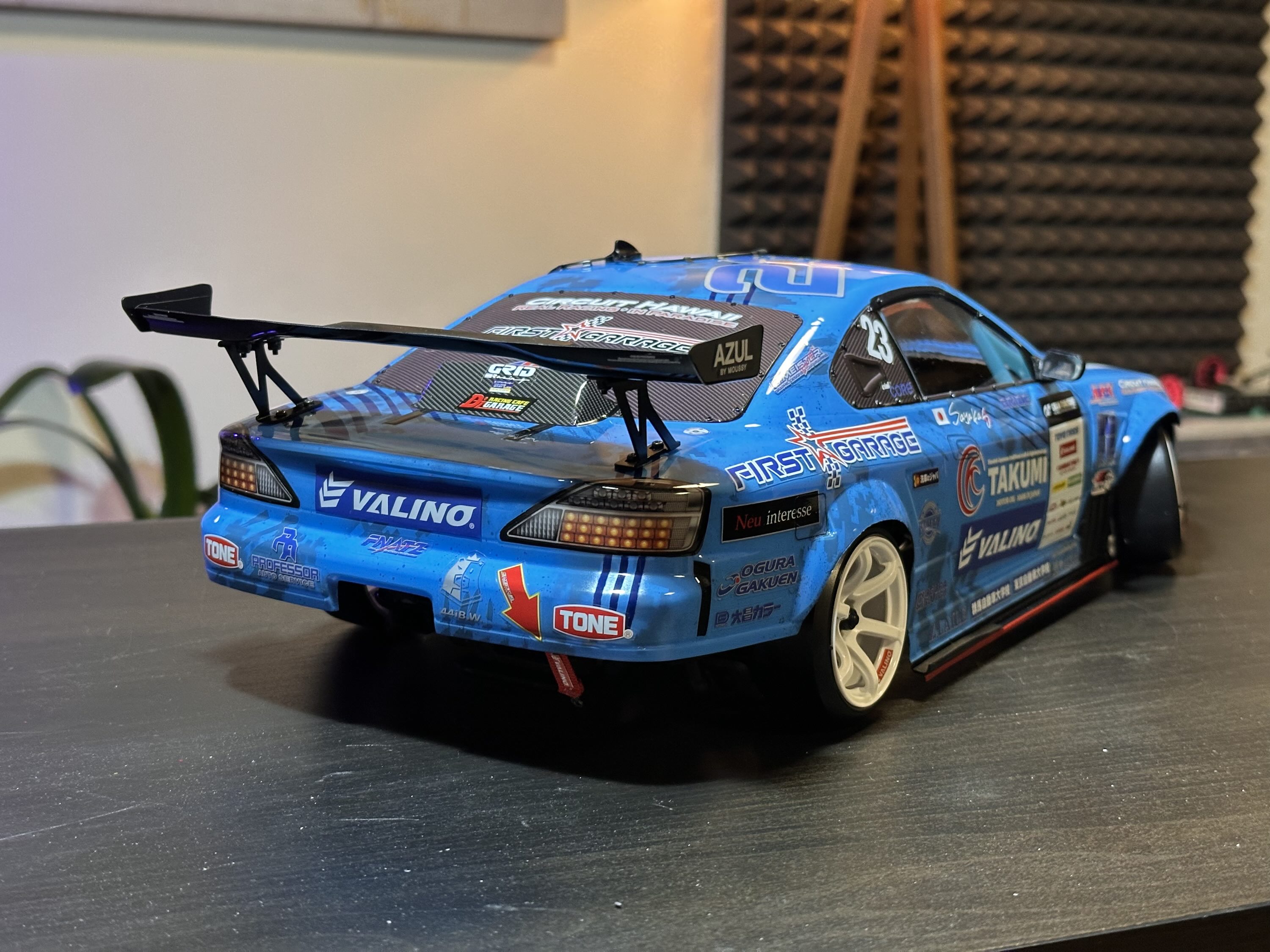 #014 RCD RD Yokomo RD 2.0 | SANWA | NISSAN S15 Sayaka Blue