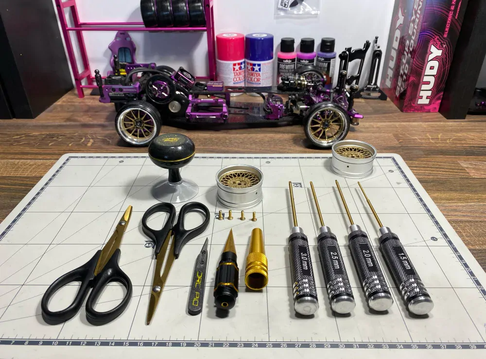 DriftGuy sada imbusových šroubováků Gold edition