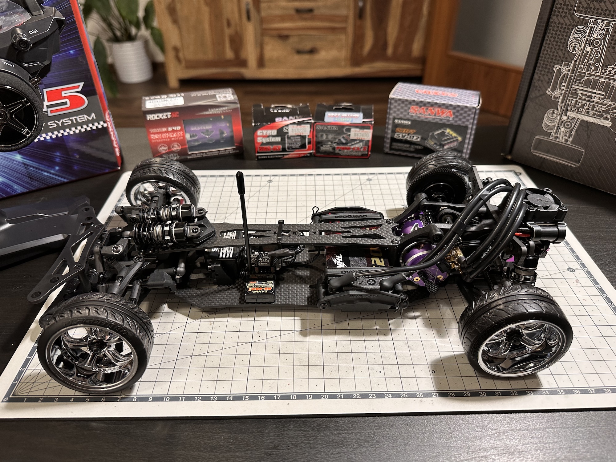 #001 RCD Custom Overdose GALM ver.2 ANTI+ | SANWA | rcdrift RTR