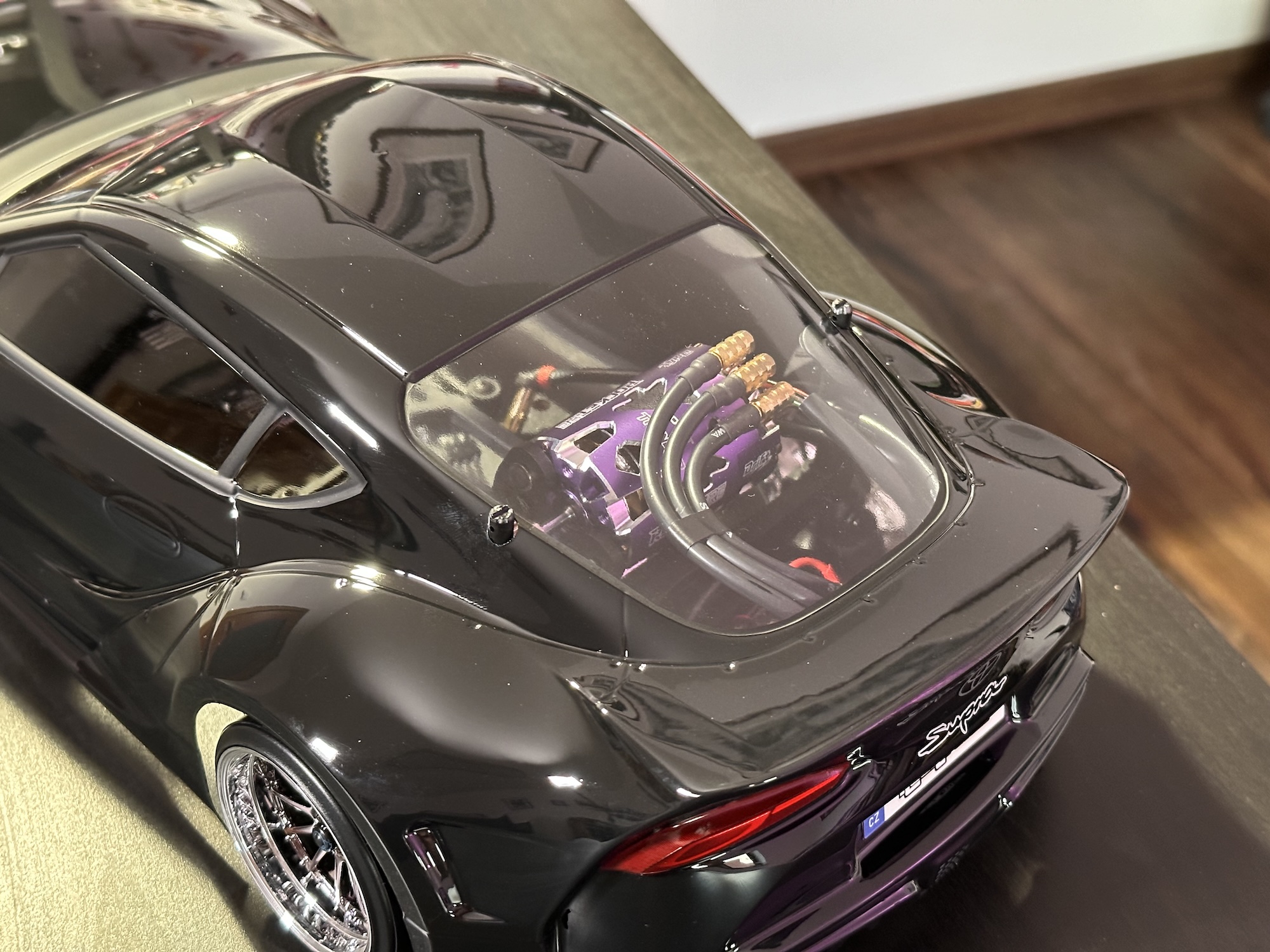 #006 RCD Custom Yokomo RD 2.0 | SANWA | Toyota Supra Total Black | rcdrift RTR