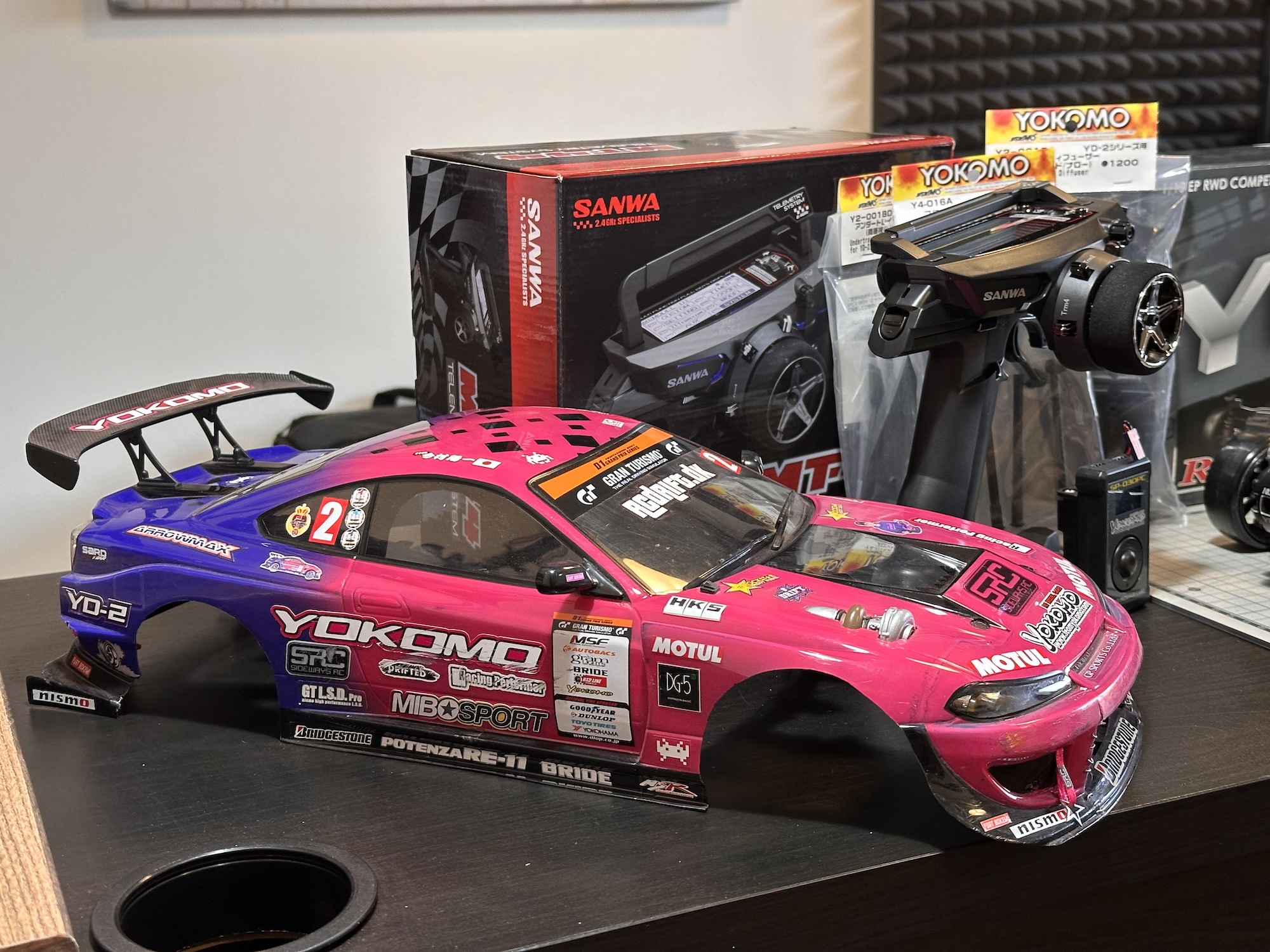 #008 RCD Yokomo YD-2R plus | SANWA | Nissan s15