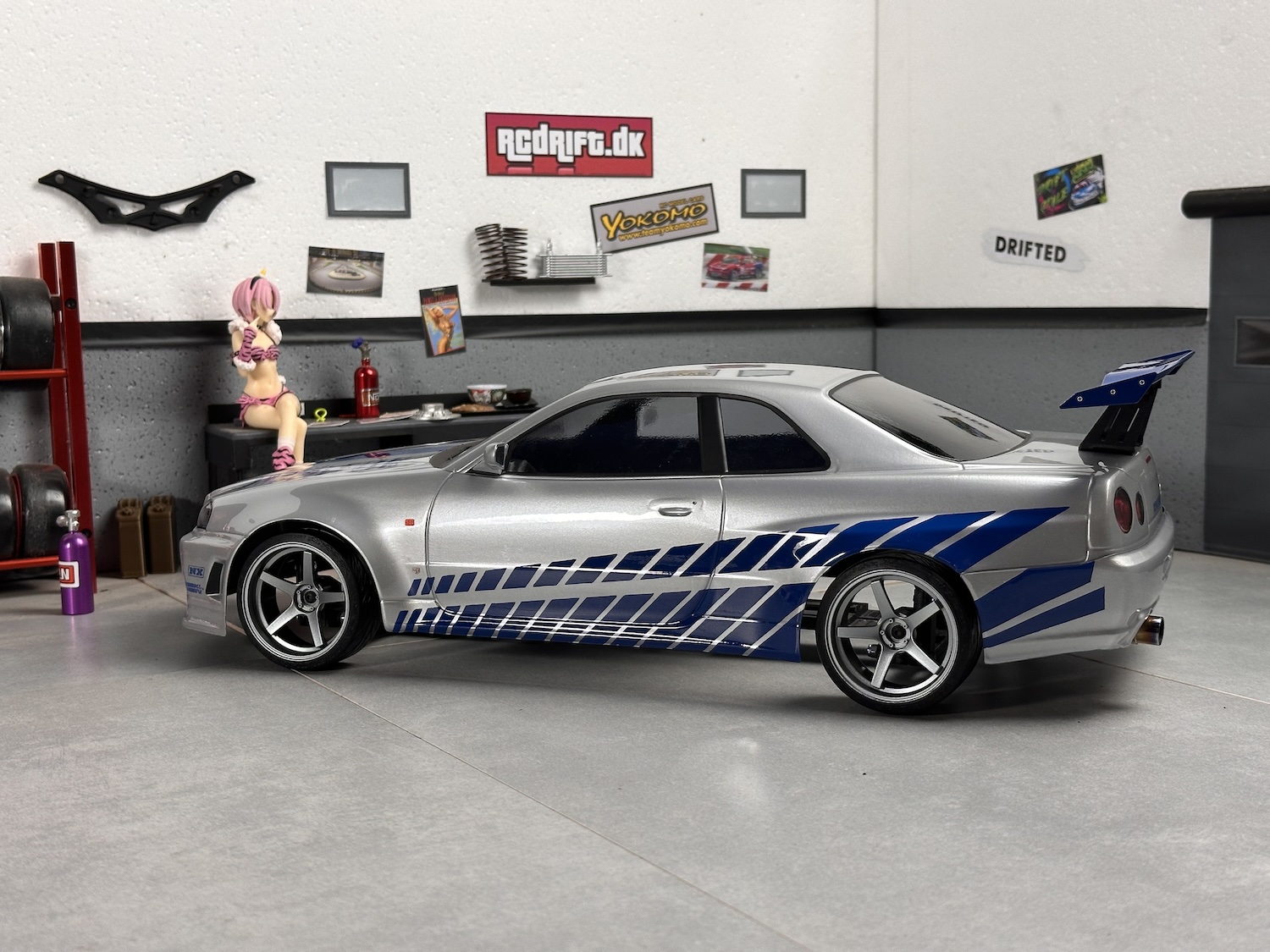 #996 karoserie Nissan Skyline R34 GTR Rychle a Zběsile 2