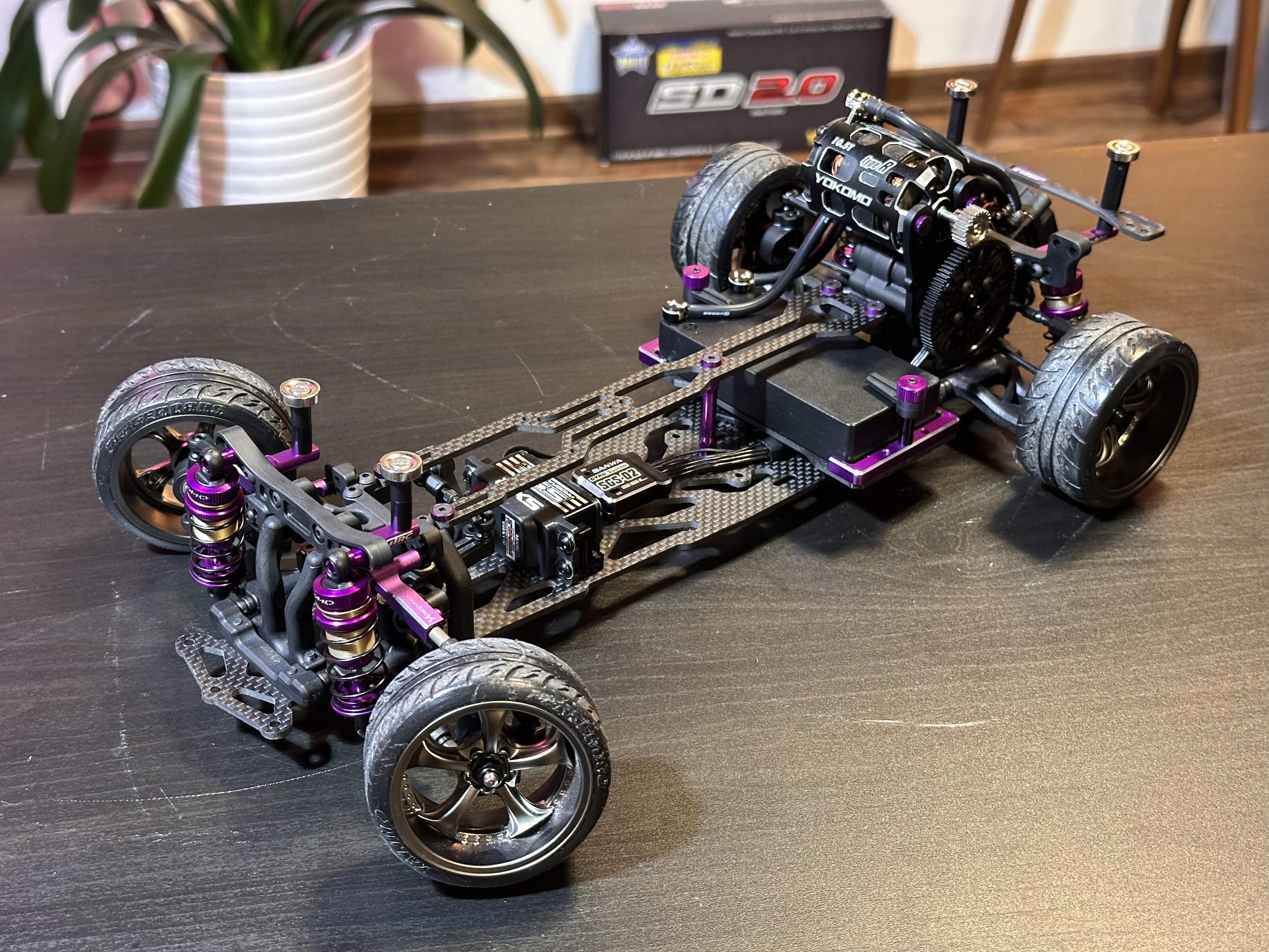 #012 RCD Yokomo RD2.0 karbon | SANWA | GR86 Takumi