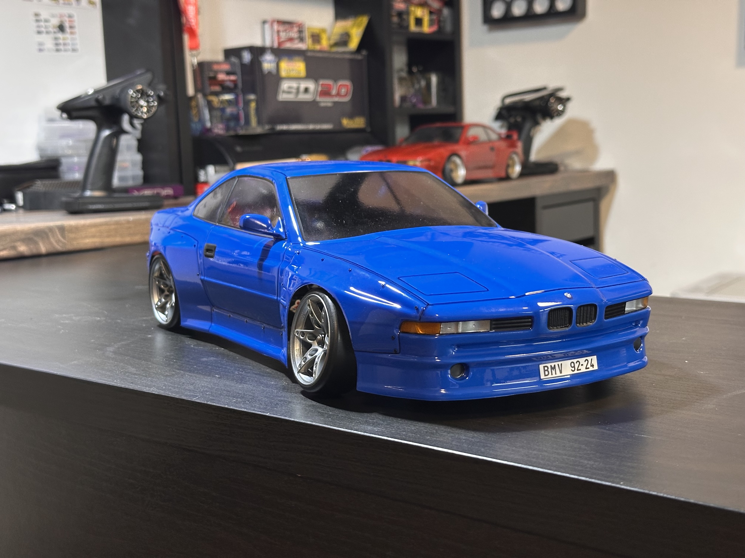 #018 RCD MD 3.0 | FUTABA | BMW 850i Santorini blue