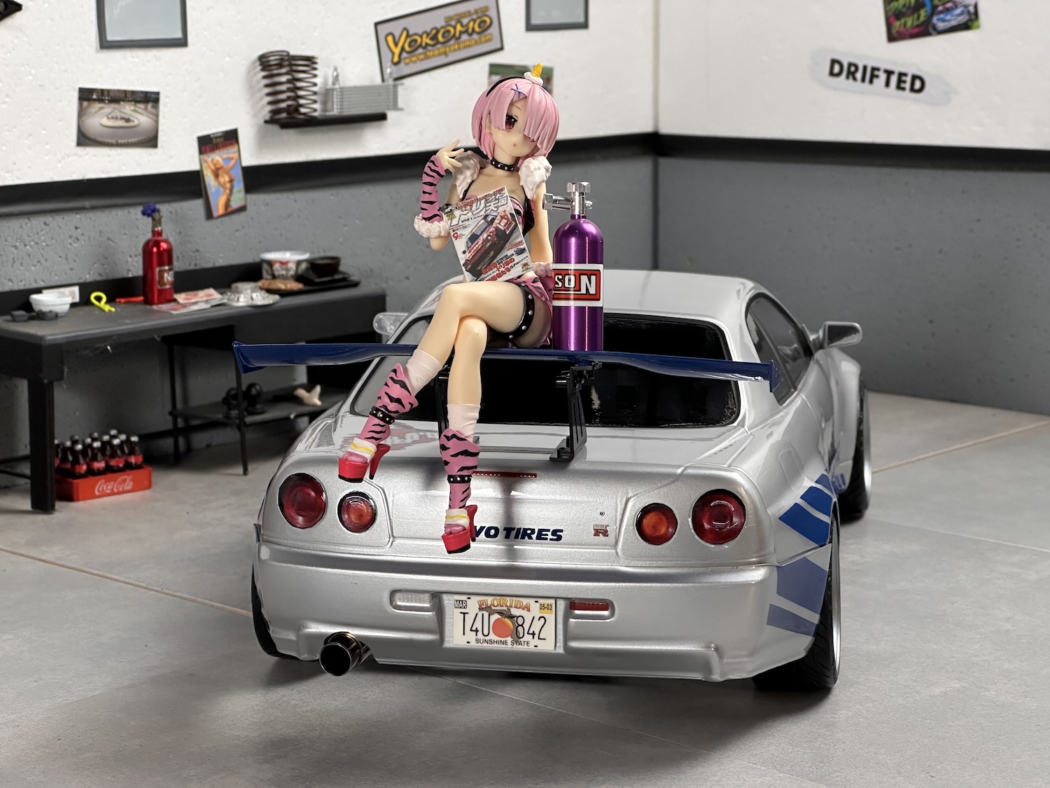 #996 karoserie Nissan Skyline R34 GTR Rychle a Zběsile 2