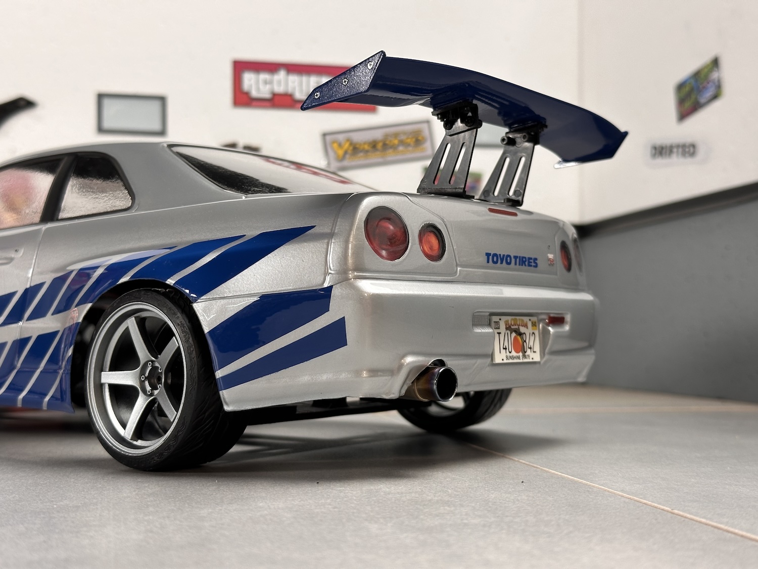 #996 karoserie Nissan Skyline R34 GTR Rychle a Zběsile 2