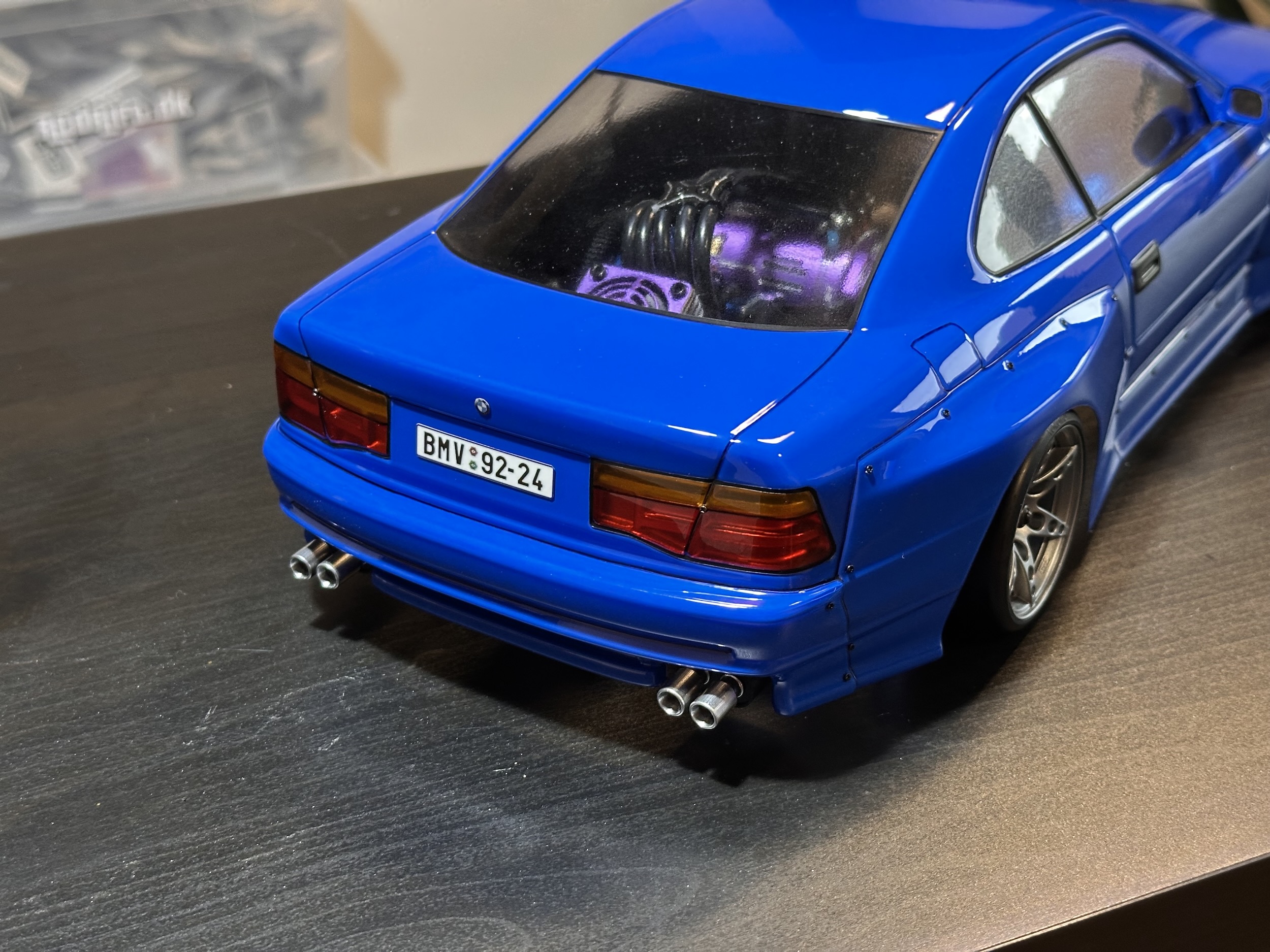 #018 RCD MD 3.0 | FUTABA | BMW 850i Santorini blue