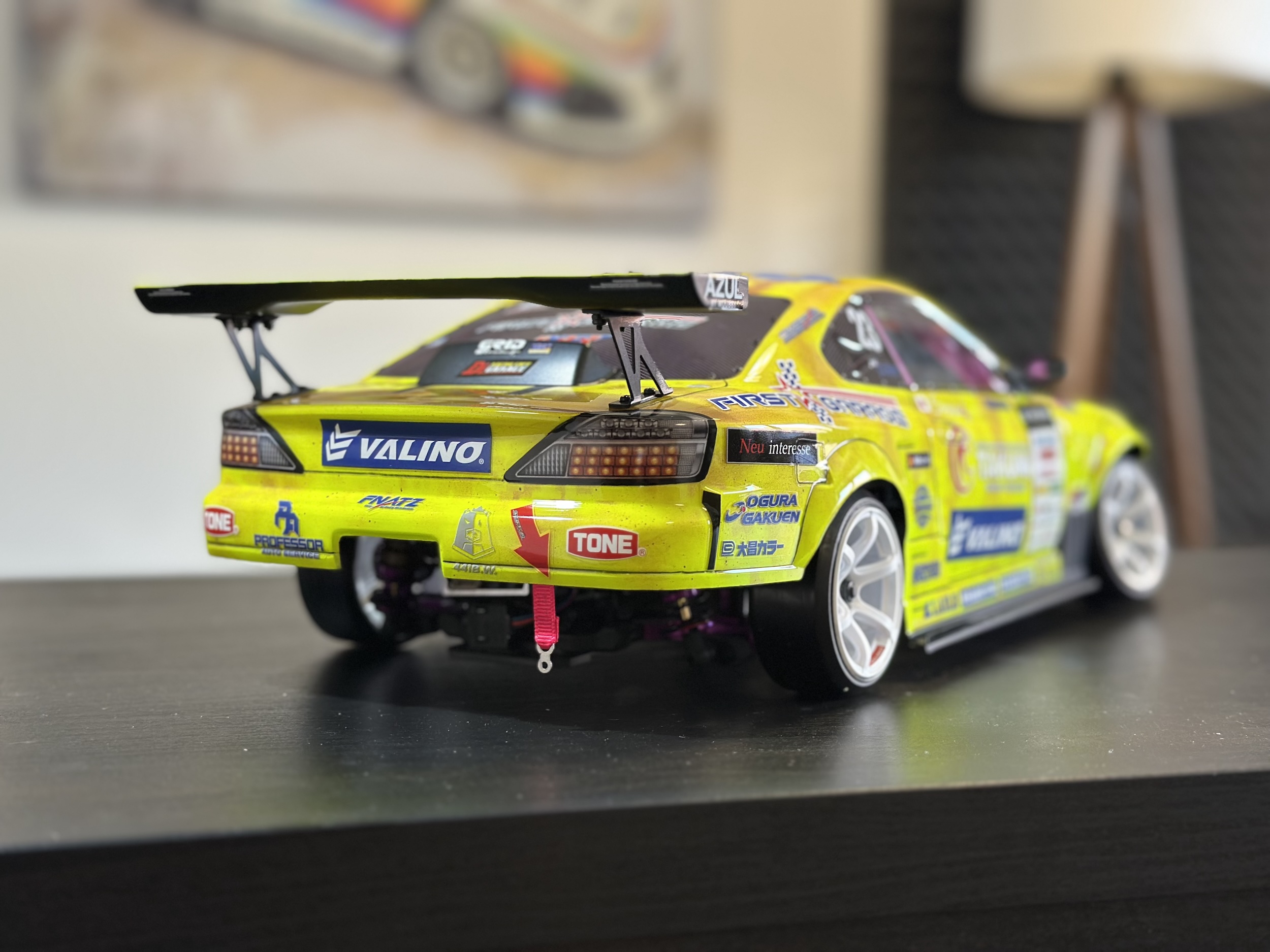 #977 Nissan S15 Sayaka Shimoda yellow