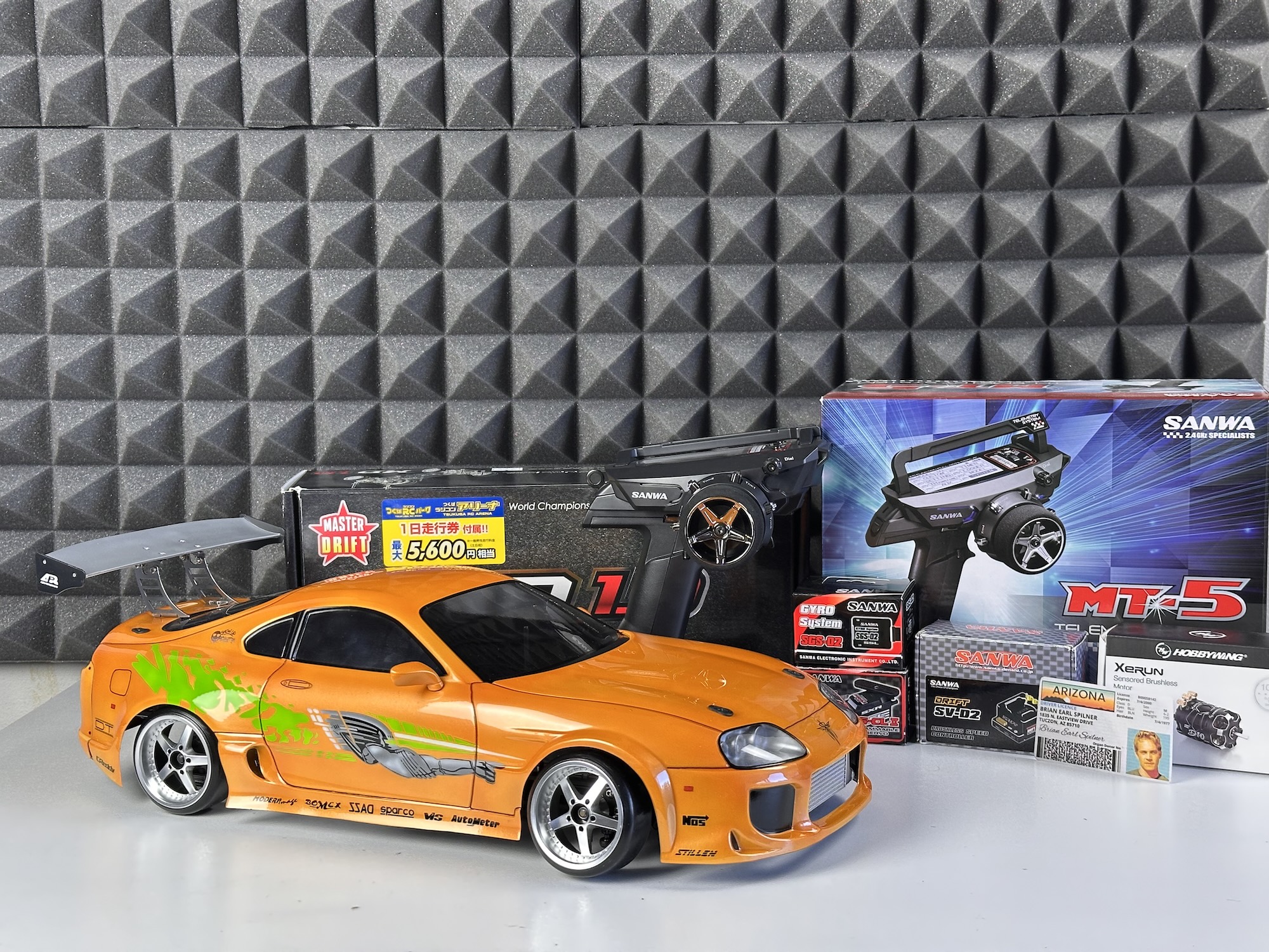 #024 Yokomo MD 1.0 | Sanwa | Toyota Supra MK4 Paul Walker