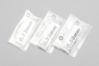 podložky Yokomo 3.0mm Spacer Shim (0.13/0.25/0.50mm·20pcs each)