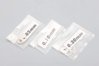 podložky Yokomo 5.0mm Spacer Shim (0.05/0.10/0.20mm·10pcs each)