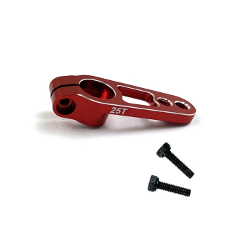 DriftGuy páka serva Aluminium 25T (červená)