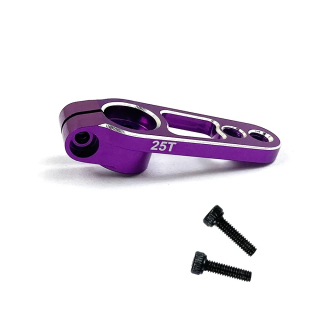 DriftGuy páka serva Aluminium 25T (fialová)