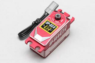 servo Yokomo SP-03D V2 Low Profile Programmable (Drift Spec/18.0kg/7.4V) Brushless Servo (red)