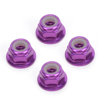 matičky Schumacher M4 Nyloc Wheel Nut - Purple Alloy (4pcs)