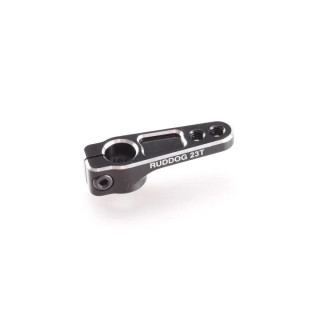 páka serva RUDDOG Aluminium Servo Horn 23T Black
