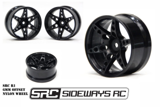 SRC kola | R1 wheel black