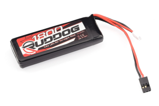 baterie Ruddog RX Straight 1800mAh 7.4V LiPo Sanwa MT-R (89x29x12mm)